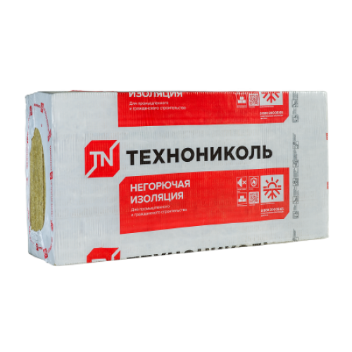 ТЕХНОНИКОЛЬ Утеплитель ТЕХНОФАС, 1200х600 мм Толщина  плиты, мм; Кол-во в упаковке; Площадь, м2: 100; 3 плиты; 2,16 (025264) в Санкт-Петербурге